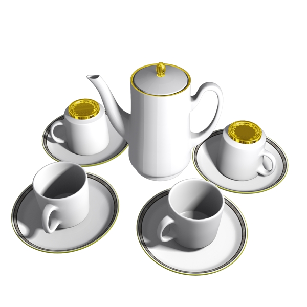 茶杯茶壶组合套具