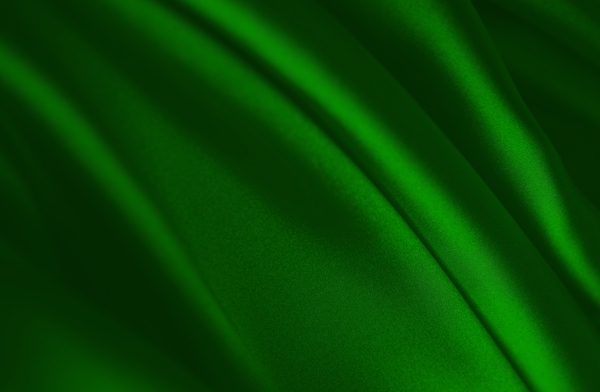 绿色绸缎图片