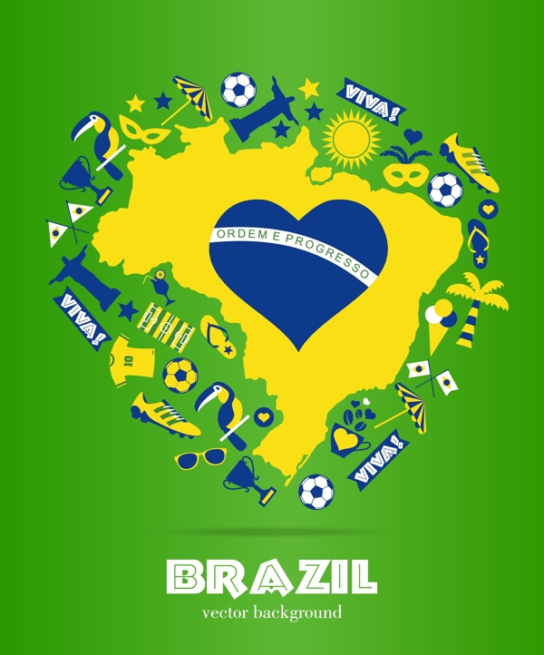 2014巴西世界杯1向量
