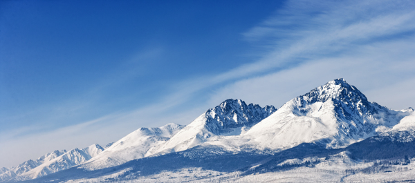 雪山风景图片