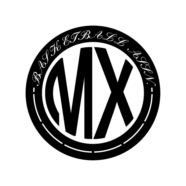 MX篮球社团图标徽章