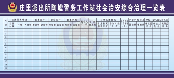 警务工作站社会综合治理图片