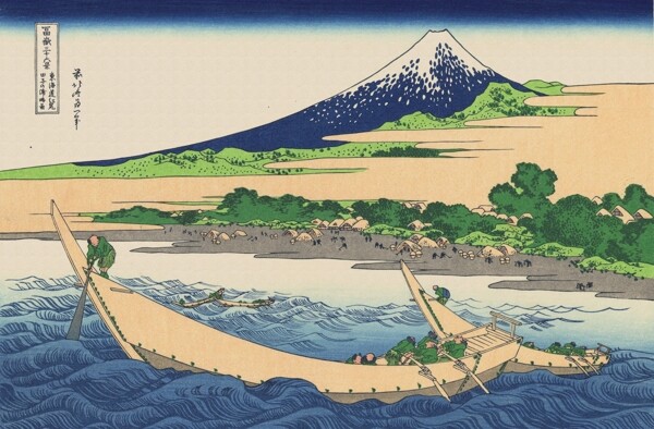 日本浮世绘冨岳三十六景