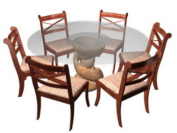 餐桌3d模型家具3d模型47