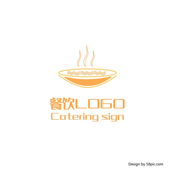 原创创意手绘面馆面食餐饮餐厅LOGO标志