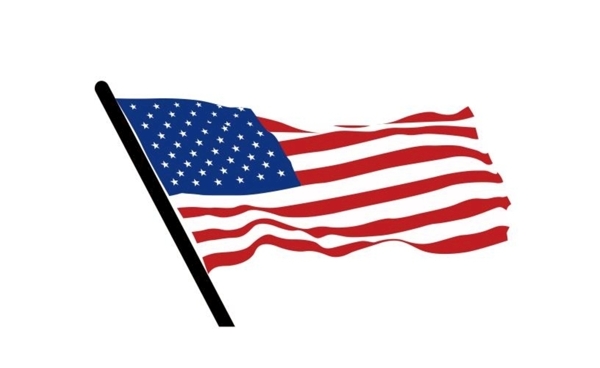 美国国旗矢量图