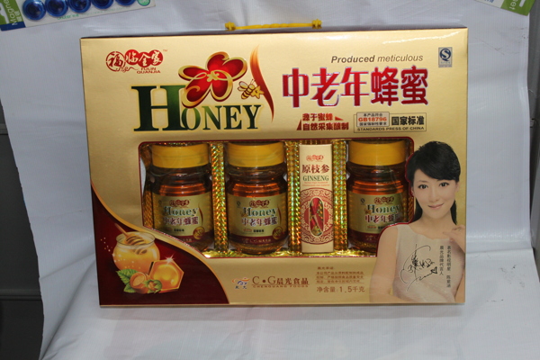 中老年蜂蜜礼盒图片