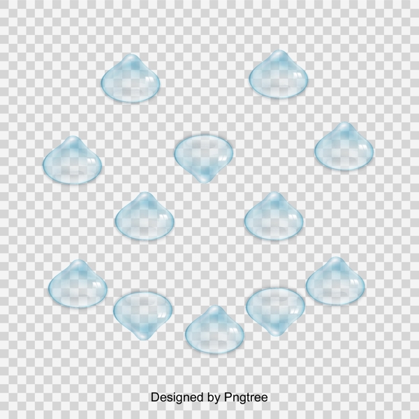 简单水滴设计元素
