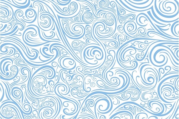花卷海浪纹图片