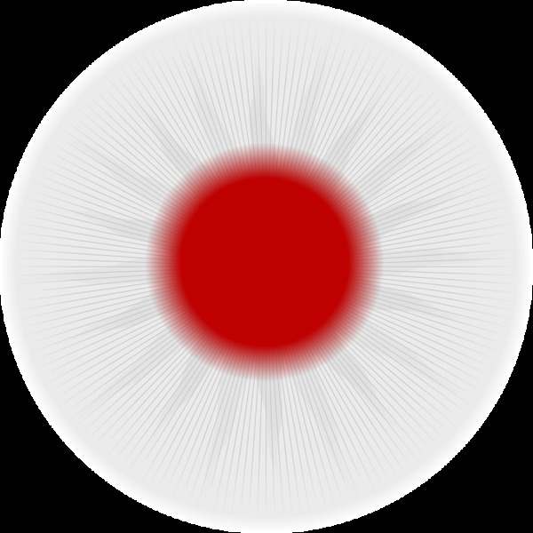圆形的日本国旗