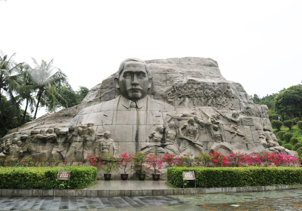 孙中山雕像图片