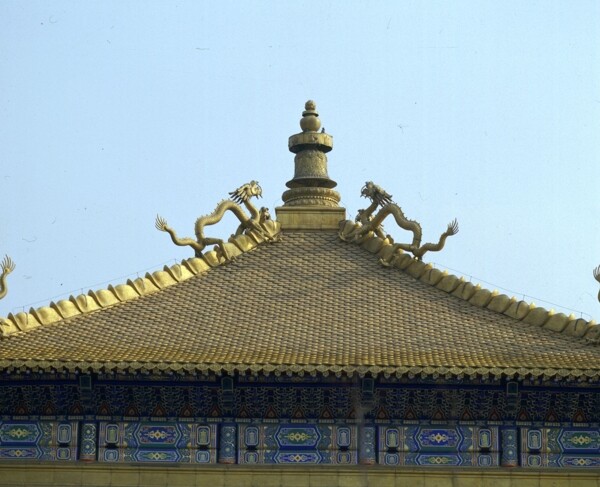 皇家建筑明清宫殿屋顶设计