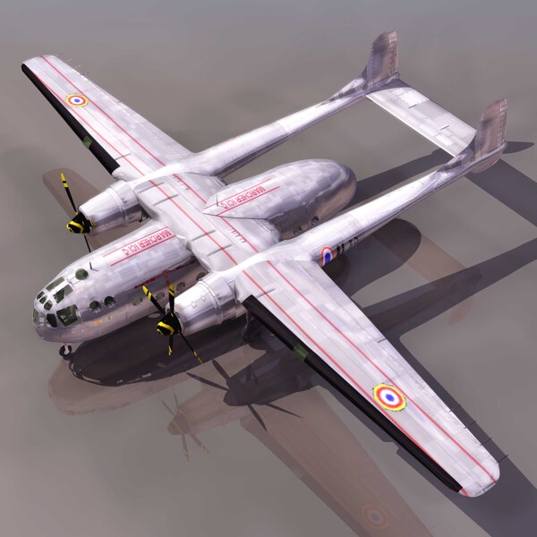 法国二战战机NoratlasTransportFrenchAirplane