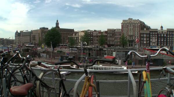 阿姆斯特丹自行车和中心火车站