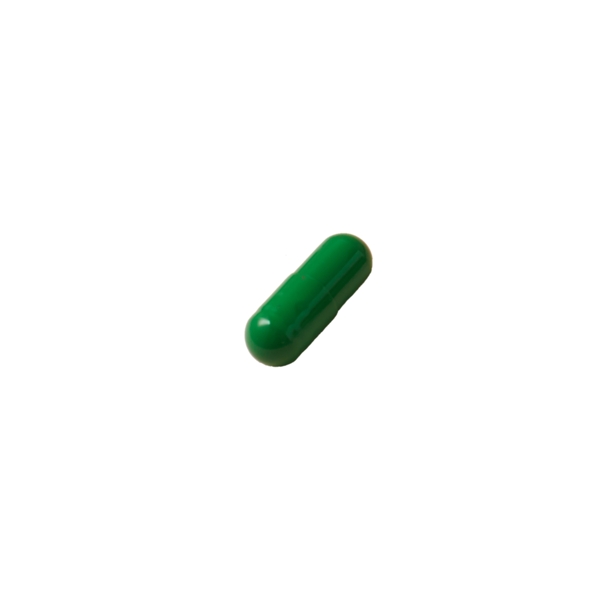 绿色胶囊药丸