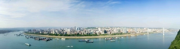 宜昌城区全景图片