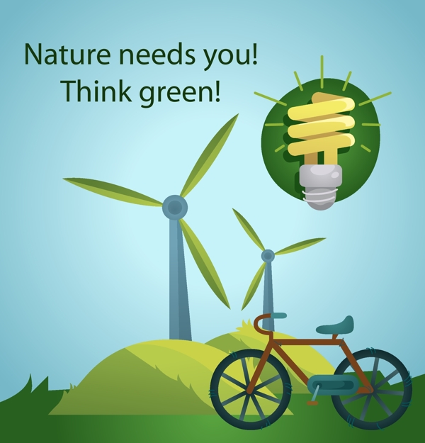 绿色环保风力发电