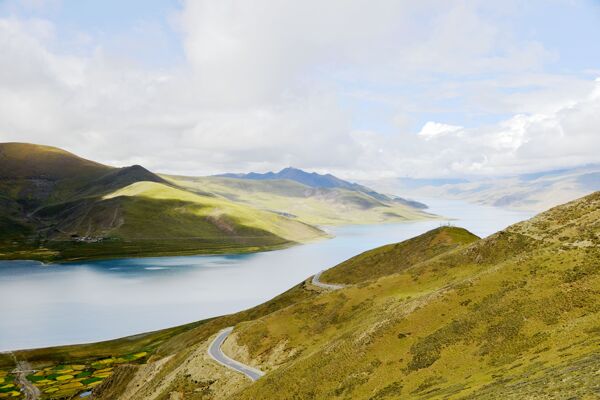 羊卓雍湖风景