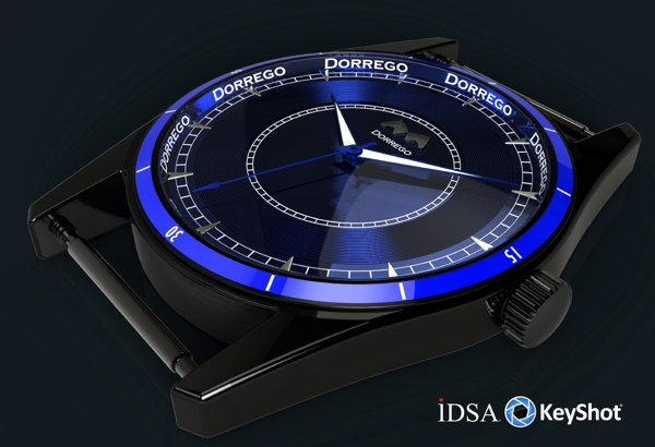 IDSA插件渲染的挑战表盘和手