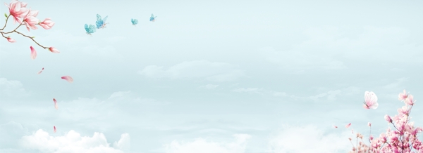 小清新背景banner