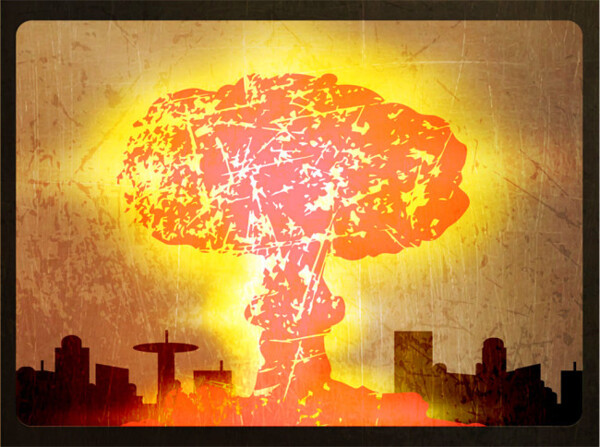 战争核爆炸图片