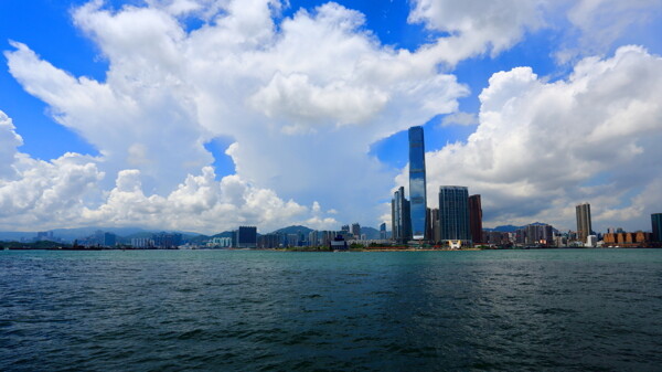 香港九龙半岛风景