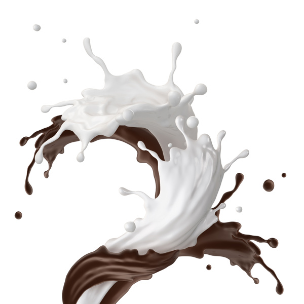 巧克力牛奶图片