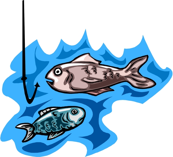 鱼矢量图