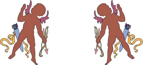 矢量丘比特图片