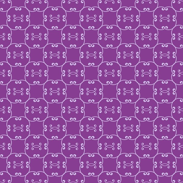 紫色的装饰性图案