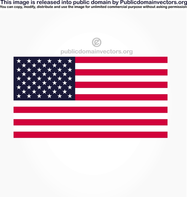 美国国旗矢量
