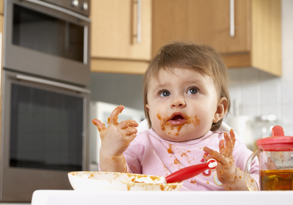 吃饭的婴儿宝宝图片