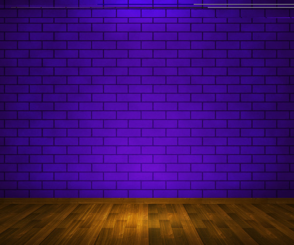 紫室内砖背景