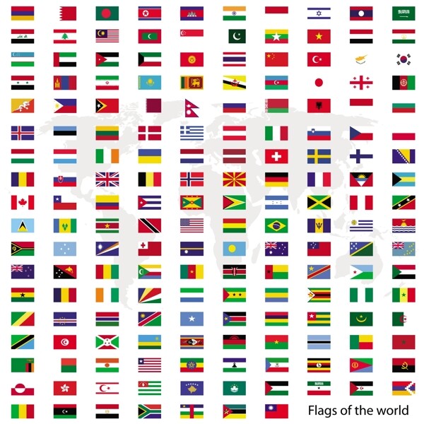 世界国旗各国国旗图片
