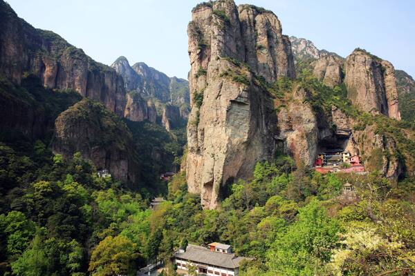 浙江温州雁荡山灵峰风景