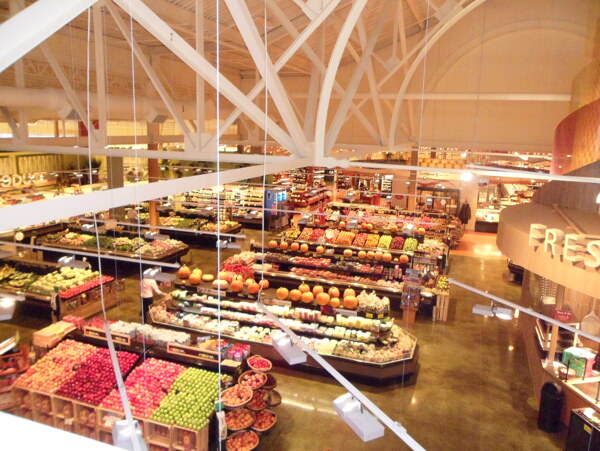 美国超市内景图片
