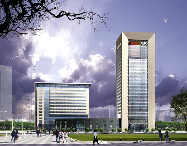 公司大楼建筑设计图片