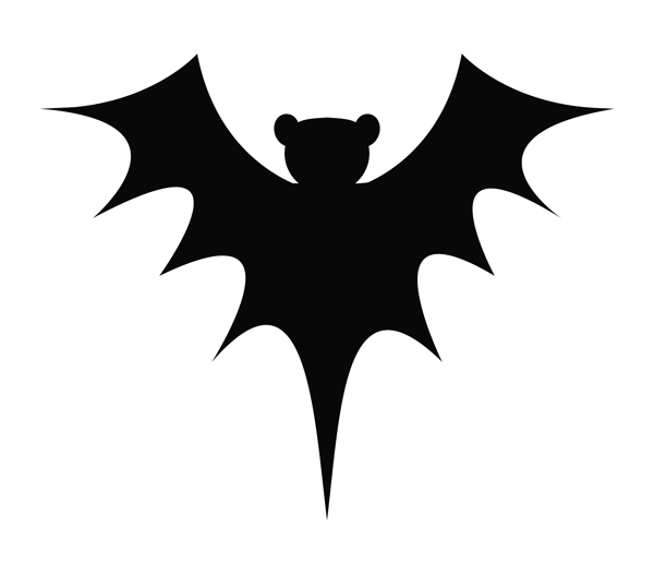 蝙蝠的动物的形状