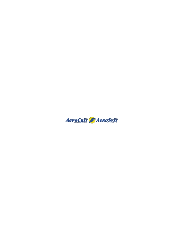 AeroSvitAirlineslogo设计欣赏AeroSvitAirlines航空公司标志下载标志设计欣赏