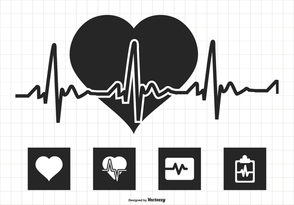 心脏监视器的插图