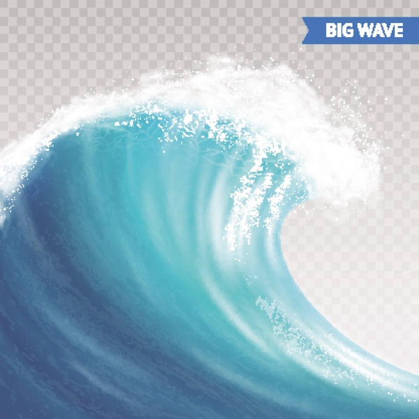 海浪波浪波纹图片