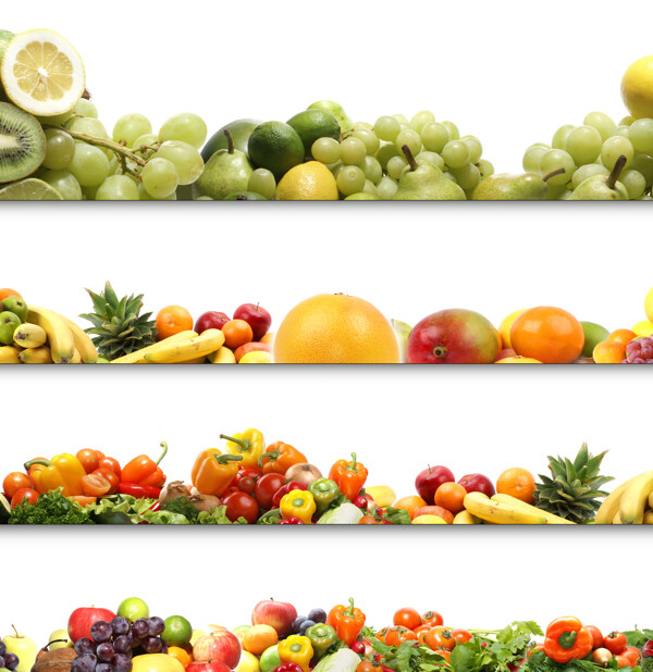 各种蔬菜水果边框图片
