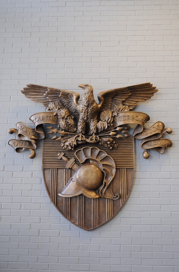 美国西点军校校徽图片