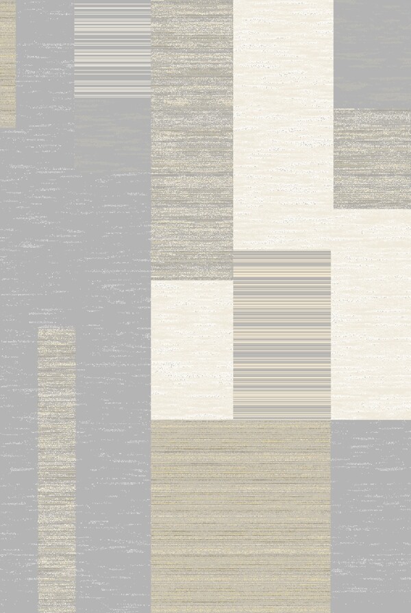 现代简约北欧几何抽象方块纹理地毯地垫设计