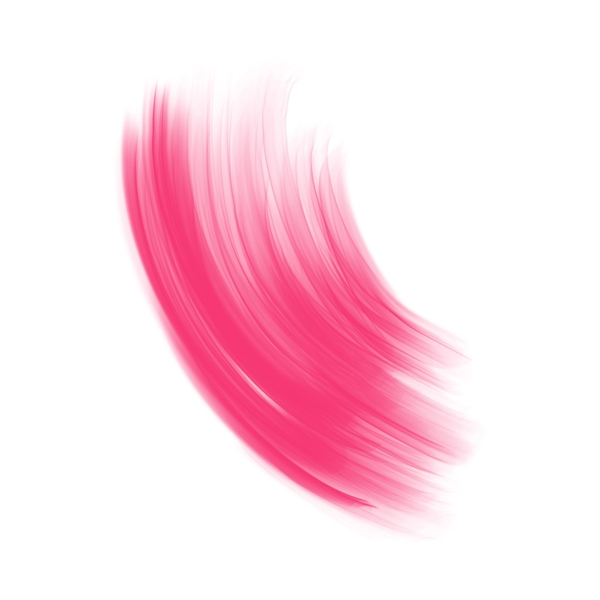 抽象粉色简约线条发丝曲线