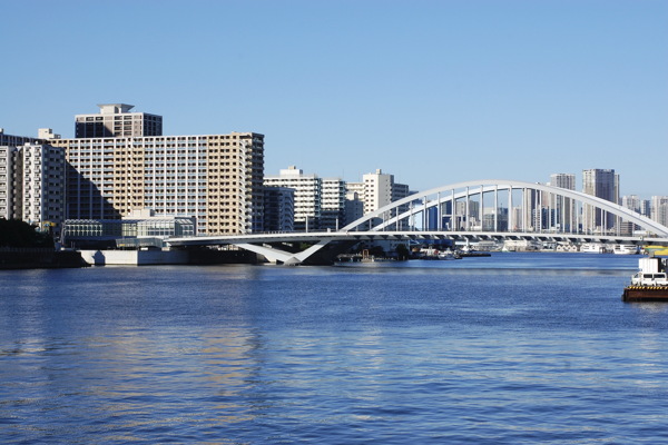 日本东京大桥图片