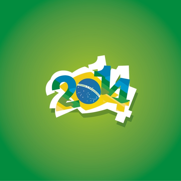 巴西2014矢量
