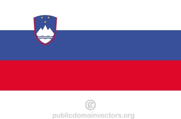 斯洛文尼亚矢量标志