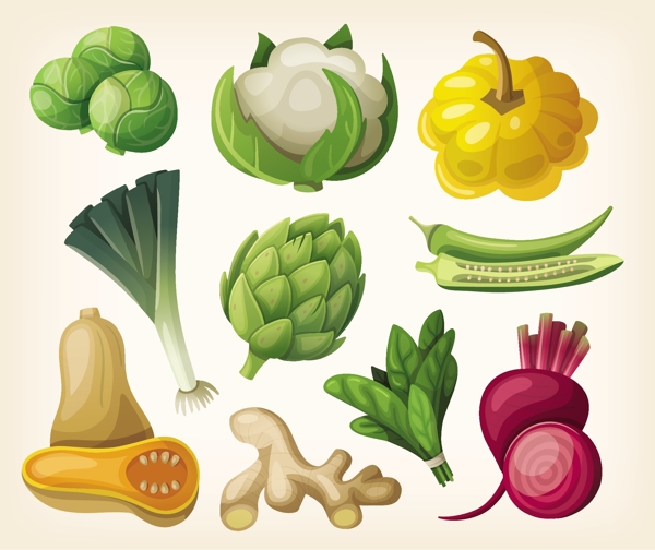 矢量蔬菜图片