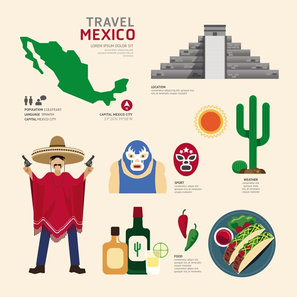 墨西哥文化元素